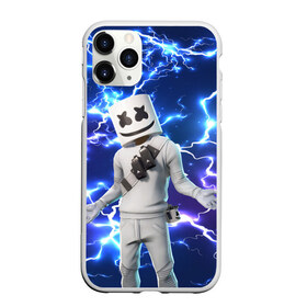 Чехол для iPhone 11 Pro матовый с принтом FORTNITE x MARSHMELLO , Силикон |  | Тематика изображения на принте: deadmau5 | fortnite | fortnite 2 | fortnite x маршмелло | ikonik | marshmello | ninja | ninja streamer | raven | travis scott | ворон | иконик | ниндзя | пили | рейвен | трэвис скотт | фортнайт