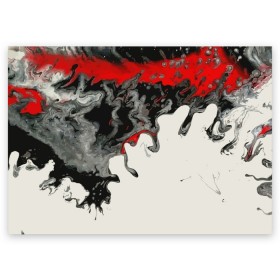 Поздравительная открытка с принтом Abstraction , 100% бумага | плотность бумаги 280 г/м2, матовая, на обратной стороне линовка и место для марки
 | abstraction | art | background | stains | texture | абстракция | арт | разводы | текстура | фон