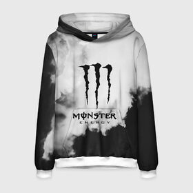 Мужская толстовка 3D с принтом MONSTER ENERGY , 100% полиэстер | двухслойный капюшон со шнурком для регулировки, мягкие манжеты на рукавах и по низу толстовки, спереди карман-кенгуру с мягким внутренним слоем. | adrenalin | energy monster | monster | monster energy | monstr | sport | адреналин | монстер | монстр | напиток | спорт | энергетик