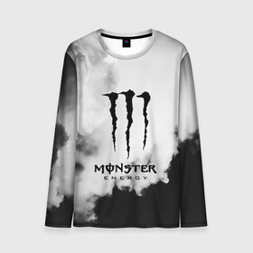 Мужской лонгслив 3D с принтом MONSTER ENERGY , 100% полиэстер | длинные рукава, круглый вырез горловины, полуприлегающий силуэт | Тематика изображения на принте: adrenalin | energy monster | monster | monster energy | monstr | sport | адреналин | монстер | монстр | напиток | спорт | энергетик