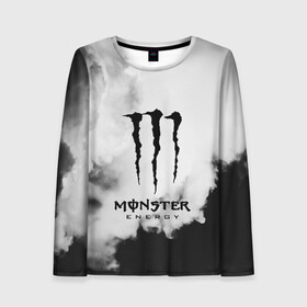 Женский лонгслив 3D с принтом MONSTER ENERGY , 100% полиэстер | длинные рукава, круглый вырез горловины, полуприлегающий силуэт | adrenalin | energy monster | monster | monster energy | monstr | sport | адреналин | монстер | монстр | напиток | спорт | энергетик