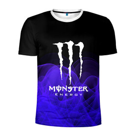 Мужская футболка 3D спортивная с принтом MONSTER ENERGY , 100% полиэстер с улучшенными характеристиками | приталенный силуэт, круглая горловина, широкие плечи, сужается к линии бедра | adrenalin | energy monster | monster | monster energy | monstr | sport | адреналин | монстер | монстр | напиток | спорт | энергетик