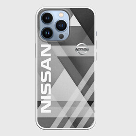 Чехол для iPhone 13 Pro с принтом NISSAN. ,  |  | abstract | auto | brand | car | geometry | nissan | nиссан | sport | texture | абстракция | авто | автомобильные | бренд | геометрия | классика | машины | модные | спорт | стиль | текстура