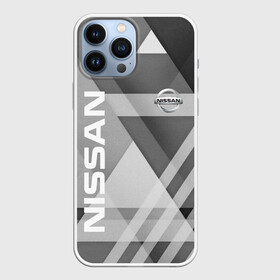 Чехол для iPhone 13 Pro Max с принтом NISSAN. ,  |  | abstract | auto | brand | car | geometry | nissan | nиссан | sport | texture | абстракция | авто | автомобильные | бренд | геометрия | классика | машины | модные | спорт | стиль | текстура