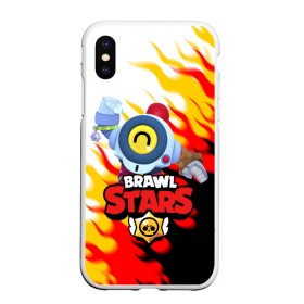 Чехол для iPhone XS Max матовый с принтом BRAWL STARS NANI. , Силикон | Область печати: задняя сторона чехла, без боковых панелей | brawl stars | crow | gale | leon | leon shark | max | nani | sally leon | shark | sprout | tara | virus 8 bit | werewolf leon | акула | берли | бравл старс | ворон | макс | нани | оборотень