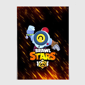 Постер с принтом BRAWL STARS NANI. , 100% бумага
 | бумага, плотность 150 мг. Матовая, но за счет высокого коэффициента гладкости имеет небольшой блеск и дает на свету блики, но в отличии от глянцевой бумаги не покрыта лаком | brawl stars | crow | gale | leon | leon shark | max | nani | sally leon | shark | sprout | tara | virus 8 bit | werewolf leon | акула | берли | бравл старс | ворон | макс | нани | оборотень