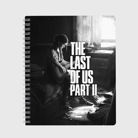 Тетрадь с принтом the last of us part 2 tlou2 , 100% бумага | 48 листов, плотность листов — 60 г/м2, плотность картонной обложки — 250 г/м2. Листы скреплены сбоку удобной пружинной спиралью. Уголки страниц и обложки скругленные. Цвет линий — светло-серый
 | cicadas | fireflies | naughty dog | the last of us | the last of us part 2 | tlou | tlou2 | джоэл | последние из нас | цикады | элли