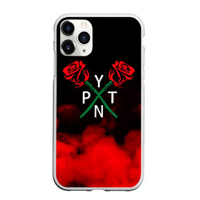 Чехол для iPhone 11 Pro Max матовый с принтом PYTN X ROSE , Силикон |  | payton | payton moormeie | pytn | rose | блогер | знаменитость | пейтон | пейтон моормиер | тиктоенр