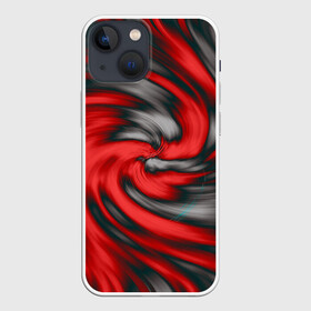 Чехол для iPhone 13 mini с принтом ЛАБИРИНТ ФАНТАЗИЙ ,  |  | abstract | abstraction | color | fractal | geometry | paitnt | polygon | polygonal | psy | абстракция | геометрия | краски | неоновые | полигоны | психоделика | фрактал