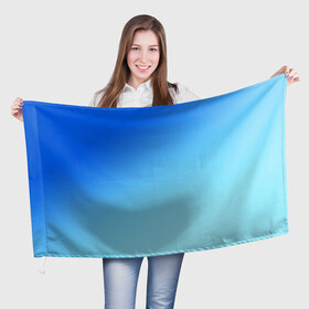Флаг 3D с принтом blue , 100% полиэстер | плотность ткани — 95 г/м2, размер — 67 х 109 см. Принт наносится с одной стороны | gradient | summer | textures | tie dye | абстракт | градиент | лето | море | небо | переход | радуга | синяя | тай дай | текстура | текстуры | хиппи | цвета
