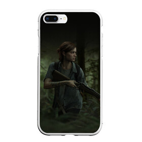 Чехол для iPhone 7Plus/8 Plus матовый с принтом THE LAST OF US 2 ЭЛЛИ , Силикон | Область печати: задняя сторона чехла, без боковых панелей | cicadas | fireflies | naughty dog | the last of us | the last of us part 2 | tlou | tlou2 | джоэл | последние из нас | цикады | элли