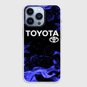 Чехол для iPhone 13 Pro с принтом TOYOTA ,  |  | toyota | авто | автомобиль | логотип | марка | машина | надпись | текстура | тоета | тойота