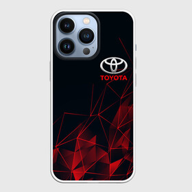 Чехол для iPhone 13 Pro с принтом TOYOTA | ТОЙОТА ,  |  | auto | sport | toyota | авто | автомобиль | автомобильные | бренд | марка | машины | спорт | тойота