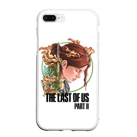 Чехол для iPhone 7Plus/8 Plus матовый с принтом The Last of Us Part II Ellie , Силикон | Область печати: задняя сторона чехла, без боковых панелей | ellie | ellie williams | post apocalypse | the last of us 2 | the last of us part ii | tlou | tlou2 | одни из нас | одни из нас 2 | одни из нас часть ii | постапокалипсис | элли | элли уильямс