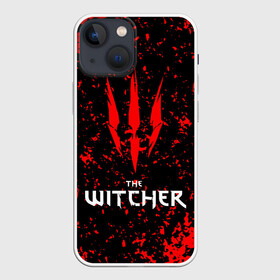 Чехол для iPhone 13 mini с принтом The Witcher. ,  |  | netflix | the witcher | американский сериал | ве витчер | ведьмак | геральт | игра | кино | нетфликс | популярные иллюстрации | сериал | сериалы | фильмы | фэнтези