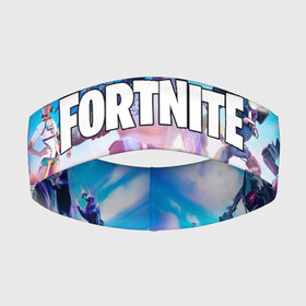 Повязка на голову 3D с принтом ФОРТНАЙТ   FORTNITE ,  |  | deadmau5 | fortnite | fortnite 2 | fortnite x маршмелло | ikonik | marshmello | ninja | ninja streamer | raven | travis scott | ворон | иконик | ниндзя | пили | рейвен | трэвис скотт | фортнайт