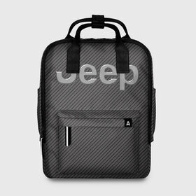 Женский рюкзак 3D с принтом JEEP. , 100% полиэстер | лямки с регулируемой длиной, сверху ручки, чтобы рюкзак нести как сумку. Основное отделение закрывается на молнию, как и внешний карман. Внутри два дополнительных кармана, один из которых закрывается на молнию. По бокам два дополнительных кармашка, куда поместится маленькая бутылочка
 | abstract | auto | brand | car | geometry | jeep | sport | texture | абстракция | авто | автомобильные | бренд | геометрия | джип | классика | машины | модные | спорт | стиль | текстура