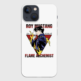 Чехол для iPhone 13 mini с принтом Мустанг Fullmetal alchemist ,  |  | alchemist | flame | fullmetal | japan | mustang | roy | алекс | алхимик | альфонс | аниме | армстронг | государственный | лиза | мустанг | огненный | полковник | рой | стальной | стиль | хоукай | цельнометаллический | эдвард