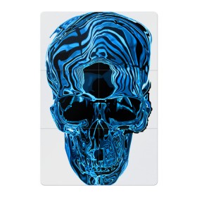 Магнитный плакат 2Х3 с принтом Illusion , Полимерный материал с магнитным слоем | 6 деталей размером 9*9 см | black | llusion | orbits | skull | глазницы | иллюзия | череп | черный