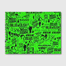 Альбом для рисования с принтом BILLIE EILISH БИЛЛИ АЙЛИШ LOGOBOMBING , 100% бумага
 | матовая бумага, плотность 200 мг. | be | billie | billie eilish | blohsh | ghoul | logobombing | билли | билли айлиш | биляш | логобомбинг
