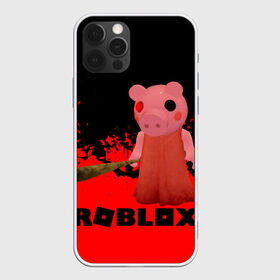 Чехол для iPhone 12 Pro Max с принтом Roblox piggy Свинка Пигги , Силикон |  | Тематика изображения на принте: game | gamer | logo | minecraft | piggi | roblox | simulator | игра | конструктор | лого | пигги | свинья | симулятор | строительство | фигура