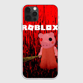 Чехол для iPhone 12 Pro Max с принтом Roblox piggy Свинка Пигги , Силикон |  | Тематика изображения на принте: game | gamer | logo | minecraft | piggi | roblox | simulator | игра | конструктор | лого | пигги | свинья | симулятор | строительство | фигура