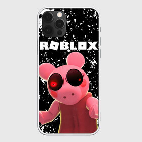 Чехол для iPhone 12 Pro Max с принтом Roblox piggy Свинка Пигги , Силикон |  | Тематика изображения на принте: game | gamer | logo | minecraft | piggi | roblox | simulator | игра | конструктор | лого | пигги | свинья | симулятор | строительство | фигура