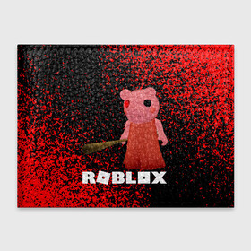 Обложка для студенческого билета с принтом Roblox piggy Свинка Пигги. , натуральная кожа | Размер: 11*8 см; Печать на всей внешней стороне | game | gamer | logo | minecraft | piggi | roblox | simulator | игра | конструктор | лого | пигги | свинья | симулятор | строительство | фигура