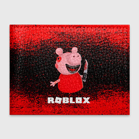 Обложка для студенческого билета с принтом Roblox piggy Свинка Пигги. , натуральная кожа | Размер: 11*8 см; Печать на всей внешней стороне | game | gamer | logo | minecraft | piggi | roblox | simulator | игра | конструктор | лого | пигги | свинья | симулятор | строительство | фигура