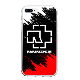 Чехол для iPhone 7Plus/8 Plus матовый с принтом RAMMSTEIN РАМШТАЙН , Силикон | Область печати: задняя сторона чехла, без боковых панелей | lindemann | lm | rammstein | rock | кристиан лоренц | линдеманн | лм | музыка | рамштайн | рок | тилль линдеманн