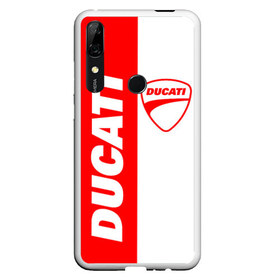 Чехол для Honor P Smart Z с принтом DUCATI [4] , Силикон | Область печати: задняя сторона чехла, без боковых панелей | ducati | moto | дукати | мото | мотоцикл