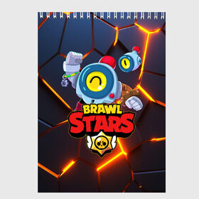 Скетчбук с принтом BRAWL STARS NANI НАНИ , 100% бумага
 | 48 листов, плотность листов — 100 г/м2, плотность картонной обложки — 250 г/м2. Листы скреплены сверху удобной пружинной спиралью | Тематика изображения на принте: bibi | brawl stars | coach mike | crow | gale | leon | leon shark | max | mecha crow | mortis | mr.p | nani | phoenix | sally leon | sandy | spike | sprout | tara | virus 8 bit | werewolf | ворон | оборотень