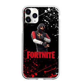 Чехол для iPhone 11 Pro Max матовый с принтом FORTNITE x IKONIK , Силикон |  | deadmau5 | fortnite | fortnite 2 | fortnite x маршмелло | ikonik | marshmello | ninja | ninja streamer | raven | travis scott | ворон | иконик | ниндзя | пили | рейвен | трэвис скотт | фортнайт