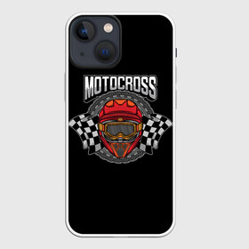 Чехол для iPhone 13 mini с принтом Motocross Champion | Мотокросс (Z) ,  |  | Тематика изображения на принте: 2020 | auto | bike | moto | motorcycle | sport | авто | автомобиль | автомобильные | байк | бренд | марка | машины | мото | мотоциклы | спорт