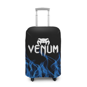 Чехол для чемодана 3D с принтом VENUM. , 86% полиэфир, 14% спандекс | двустороннее нанесение принта, прорези для ручек и колес | mma | sport | venum | бокс | венум | единоборство | мма | спорт