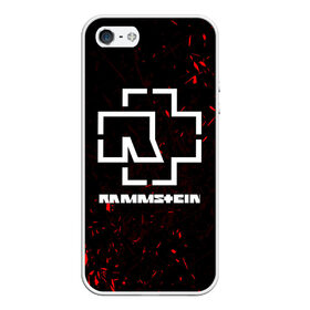 Чехол для iPhone 5/5S матовый с принтом RAMMSTEIN РАМШТАЙН , Силикон | Область печати: задняя сторона чехла, без боковых панелей | lindemann | lm | rammstein | rock | кристиан лоренц | линдеманн | лм | музыка | рамштайн | рок | тилль линдеманн