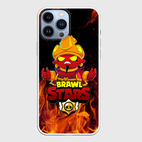 Чехол для iPhone 13 Pro Max с принтом BRAWL STARS EVIL GENE | ДЖИН ,  |  | Тематика изображения на принте: bibi | brawl stars | coach mike | crow | evil gene | gale | gene | leon | leon shark | max | mecha crow | mortis | mr.p | nani | phoenix | sally leon | sandy | spike | sprout | tara | virus 8 bit | werewolf | ворон | джин | оборотень