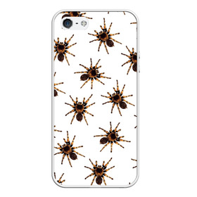 Чехол для iPhone 5/5S матовый с принтом В пауках , Силикон | Область печати: задняя сторона чехла, без боковых панелей | pattern | spider | джунгли | дикие | животные | жуки | звери | лапы | мерзкие | монстр | насекомые | паттерн | паук | пауки | паутина | паучок | птицеед | страшный | существа | тараканы | тарантул | тропики