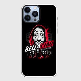 Чехол для iPhone 13 Pro Max с принтом БУМАЖНЫЙ ДОМ ,  |  | bella ciao | berlin | denver | helsinki | la casa de papel | moscow | nairobi | netflix | oslo | professor | rio | spain | tokyo | белла чао | берлин | бумажный дом | денвер | испания | лиссабон | москва | найроби | нетфликс | осло | палермо