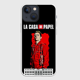 Чехол для iPhone 13 mini с принтом БУМАЖНЫЙ ДОМ ,  |  | bella ciao | berlin | denver | helsinki | la casa de papel | moscow | nairobi | netflix | oslo | professor | rio | spain | tokyo | белла чао | берлин | бумажный дом | денвер | испания | лиссабон | москва | найроби | нетфликс | осло | палермо