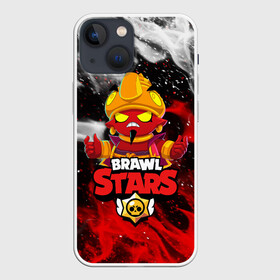 Чехол для iPhone 13 mini с принтом BRAWL STARS EVIL GENE | ДЖИН ,  |  | bibi | brawl stars | coach mike | crow | evil gene | gale | gene | leon | leon shark | max | mecha crow | mortis | mr.p | nani | phoenix | sally leon | sandy | spike | sprout | tara | virus 8 bit | werewolf | ворон | джин | оборотень