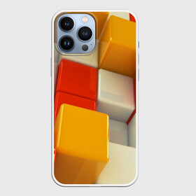 Чехол для iPhone 13 Pro Max с принтом КУБЫ 3D ,  |  | Тематика изображения на принте: abstract | abstraction | geometry | line | pattern | psy | абстрактный | абстракция | геометрия | краски | кубики | линии | неоновые | неоновый | психоделика | текстура