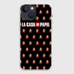 Чехол для iPhone 13 mini с принтом БУМАЖНЫЙ ДОМ ,  |  | bella ciao | berlin | denver | helsinki | la casa de papel | moscow | nairobi | netflix | oslo | professor | rio | spain | tokyo | белла чао | берлин | бумажный дом | денвер | испания | лиссабон | москва | найроби | нетфликс | осло | палермо