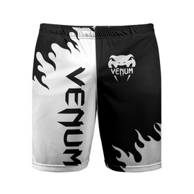 Мужские шорты спортивные с принтом VENUM | ВЕНУМ ,  |  | Тематика изображения на принте: mma | snake | sports | ufc | venum | venum mma | бокс | борьба | бренд | венум | единоборства | змея | мма | спорт | юфс