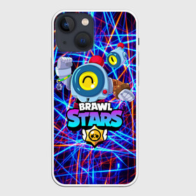 Чехол для iPhone 13 mini с принтом BRAWL STARS NANI ,  |  | bibi | brawl stars | coach mike | crow | evil gene | gale | gene | leon | leon shark | max | mecha crow | mortis | mr.p | nani | phoenix | sally leon | sandy | spike | sprout | tara | virus 8 bit | werewolf | ворон | джин | оборотень