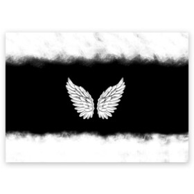 Поздравительная открытка с принтом Im an angel , 100% бумага | плотность бумаги 280 г/м2, матовая, на обратной стороне линовка и место для марки
 | angel | birds | fly | wings | ангел | бабочка | богиня | воздушный | демон | дым | космос | крылья | лебедь | летать | летучий | милые | мифические | небесный | небо | облако | пегас | перья | прикольные | птица | рай