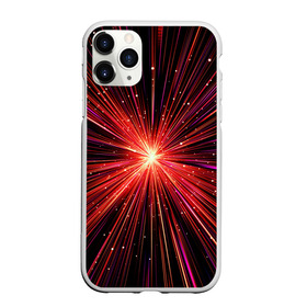 Чехол для iPhone 11 Pro Max матовый с принтом Рождение Сверхновой , Силикон |  | бесконечность | взрыв | вселенная | галактика | движение | звезда | звездная | звезды | искры | космический | космос | линии | материя | неоновый | нло | ночь | огни | огонь | оптические | петарда