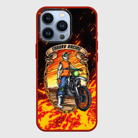 Чехол для iPhone 13 Pro с принтом ENDURO RACING | ГОНКИ ЭНДУРО (Z) ,  |  | 2020 | auto | bike | enduro | ktm | moto | motorcycle | sport | авто | автомобиль | автомобильные | байк | бренд | ктм | марка | машины | мото | мотоциклы | спорт