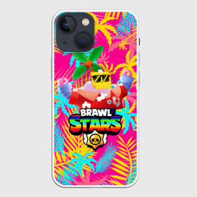 Чехол для iPhone 13 mini с принтом BRAWL STARS SPROUT TROPICAL ,  |  | bibi | brawl stars | coach mike | crow | evil gene | gale | gene | leon | leon shark | max | mecha crow | mortis | mr.p | nani | phoenix | sally leon | sandy | spike | sprout | tara | virus 8 bit | werewolf | ворон | джин | оборотень