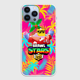 Чехол для iPhone 13 Pro Max с принтом BRAWL STARS SPROUT TROPICAL ,  |  | bibi | brawl stars | coach mike | crow | evil gene | gale | gene | leon | leon shark | max | mecha crow | mortis | mr.p | nani | phoenix | sally leon | sandy | spike | sprout | tara | virus 8 bit | werewolf | ворон | джин | оборотень